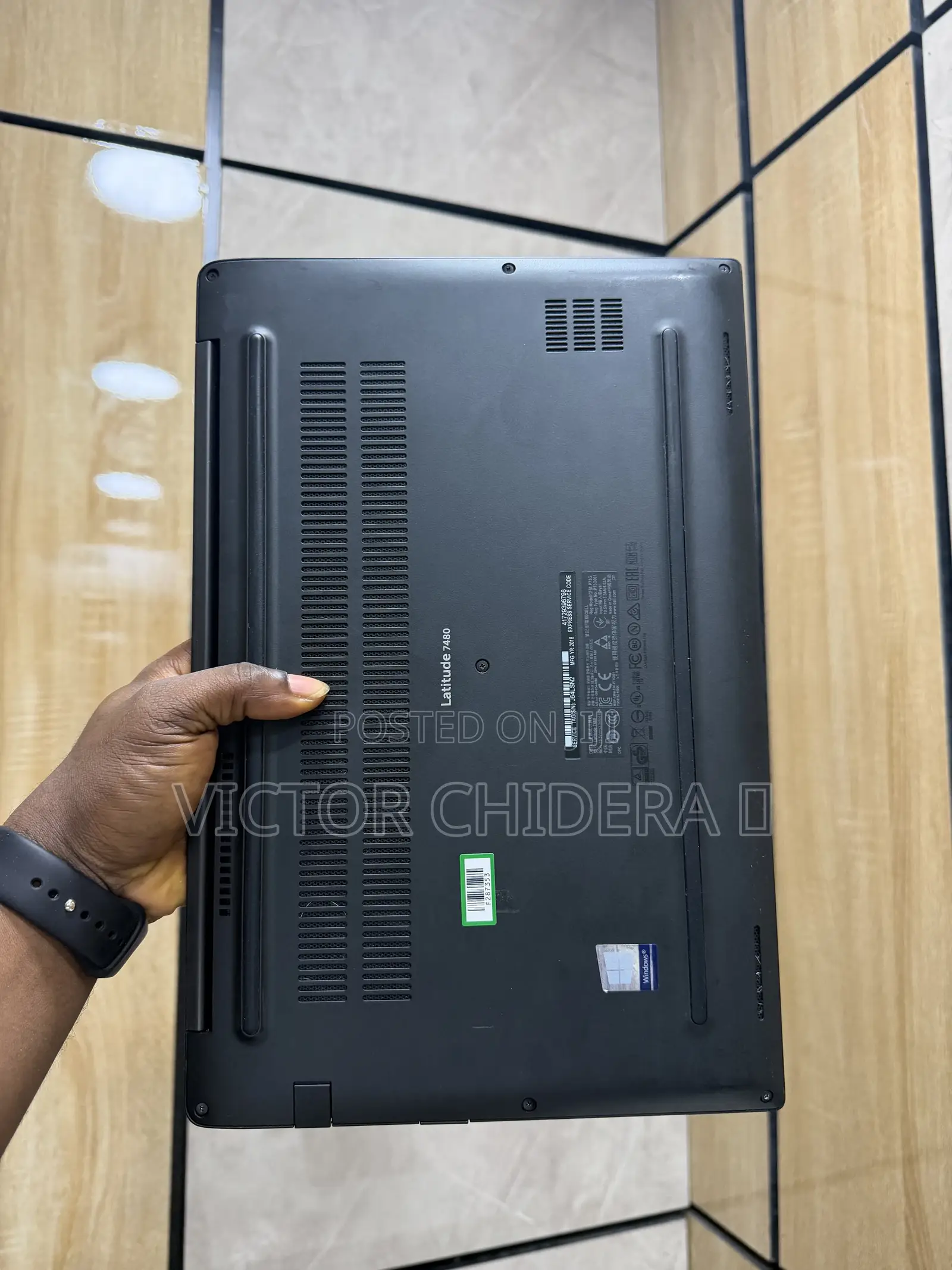 Laptop Dell Latitude 7480 8GB Intel Core i7 SSD 256GB