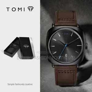 Tomi Leather Watch Branded Box