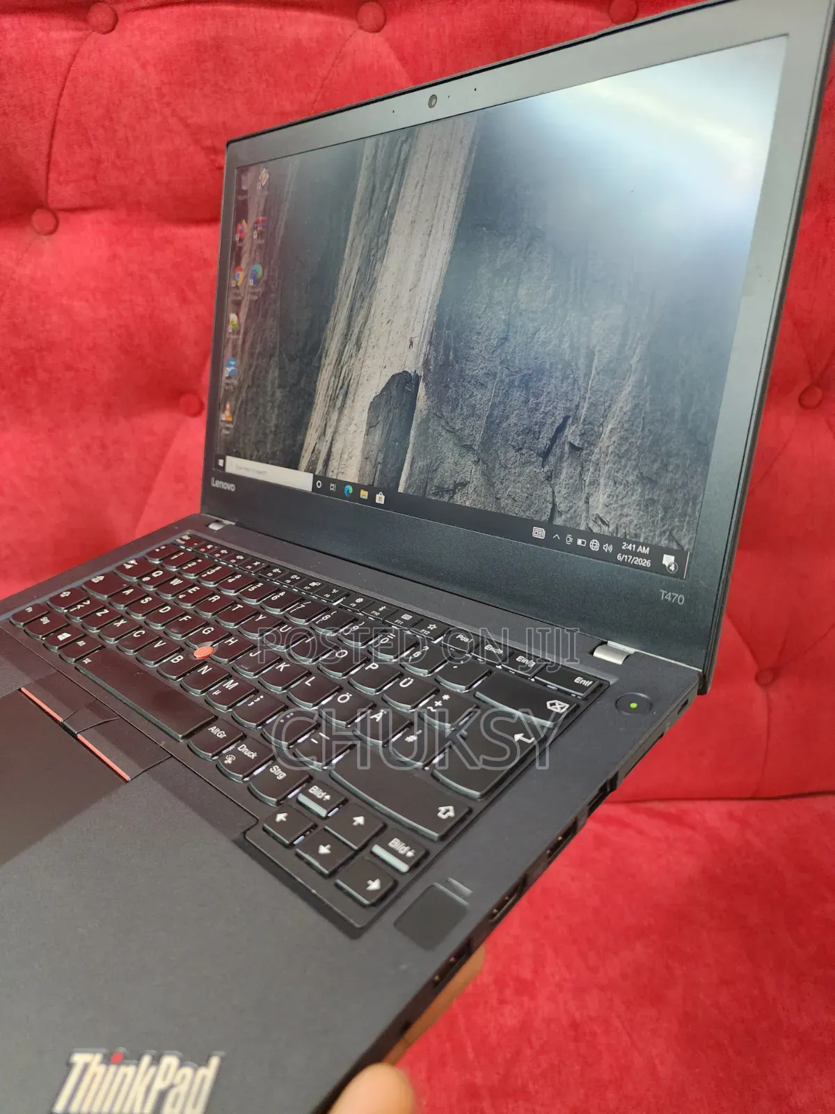 Laptop Lenovo ThinkPad T470 8GB Intel Core i5 SSD 256GB