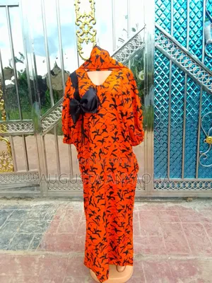 It's a Colorful Bubble Gown With Class, Lining Inside With Neat Fini.G