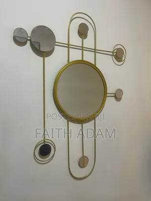 2 Wall Decor Mirrors,The Circle Mirror Is 30,000 Long Mirror 60,000