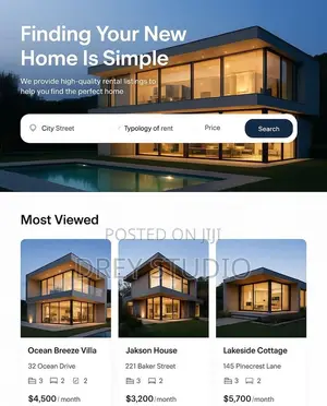 Real Estate Company Website Design
