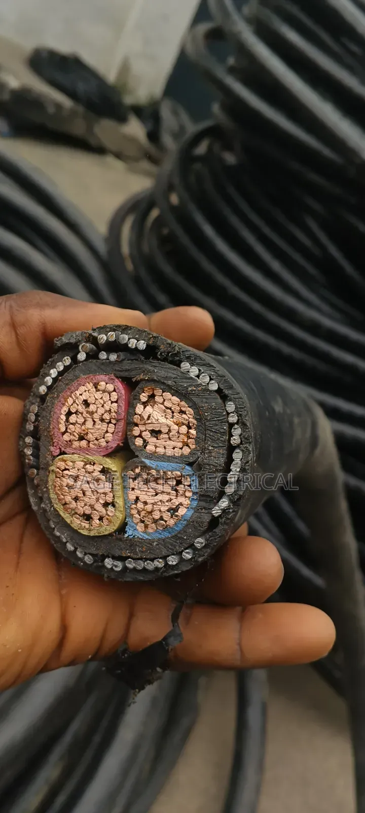 120mm 4core Bicc Armoured Cable