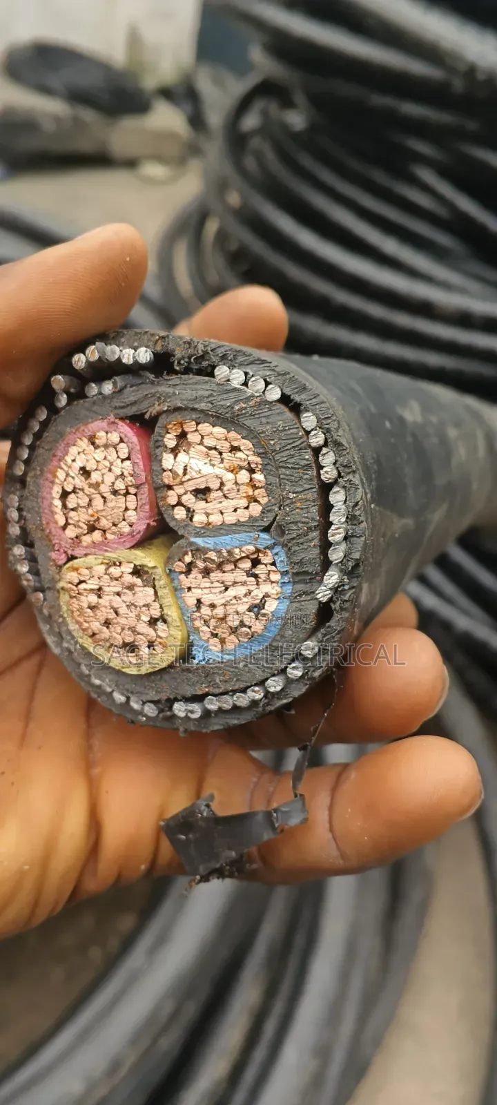 120mm 4core Bicc Armoured Cable