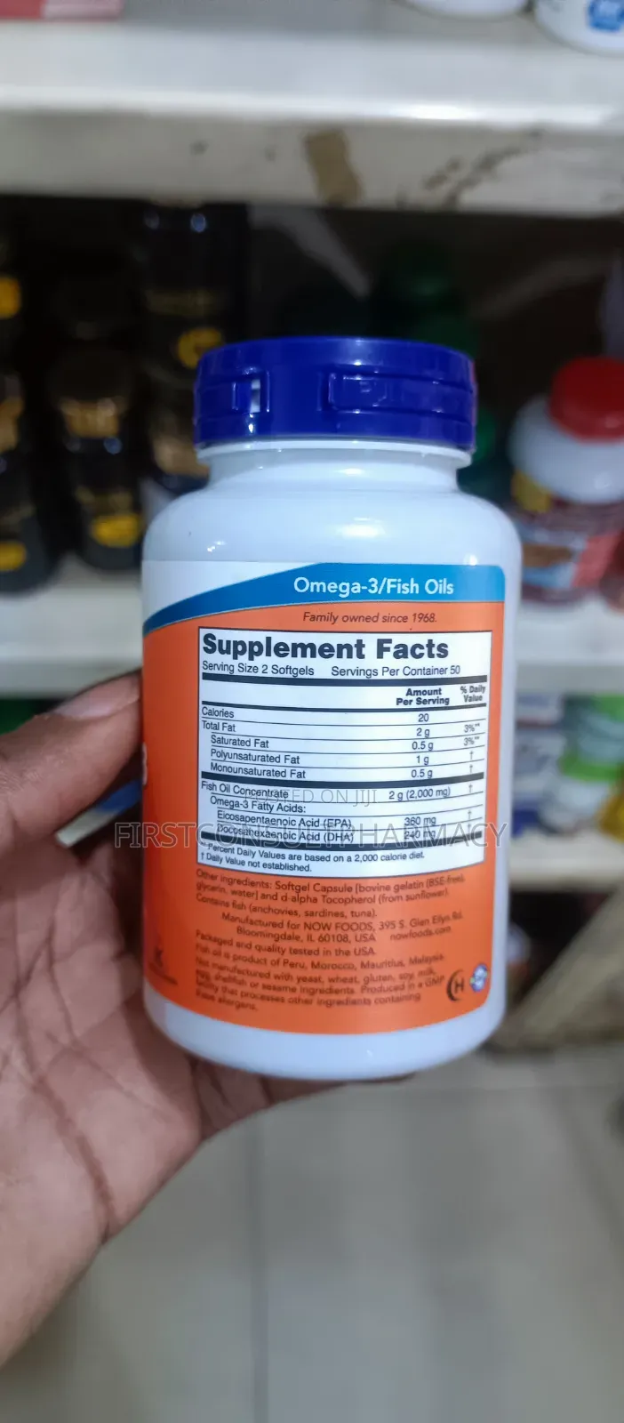 Now Omega 3 Fish Oil