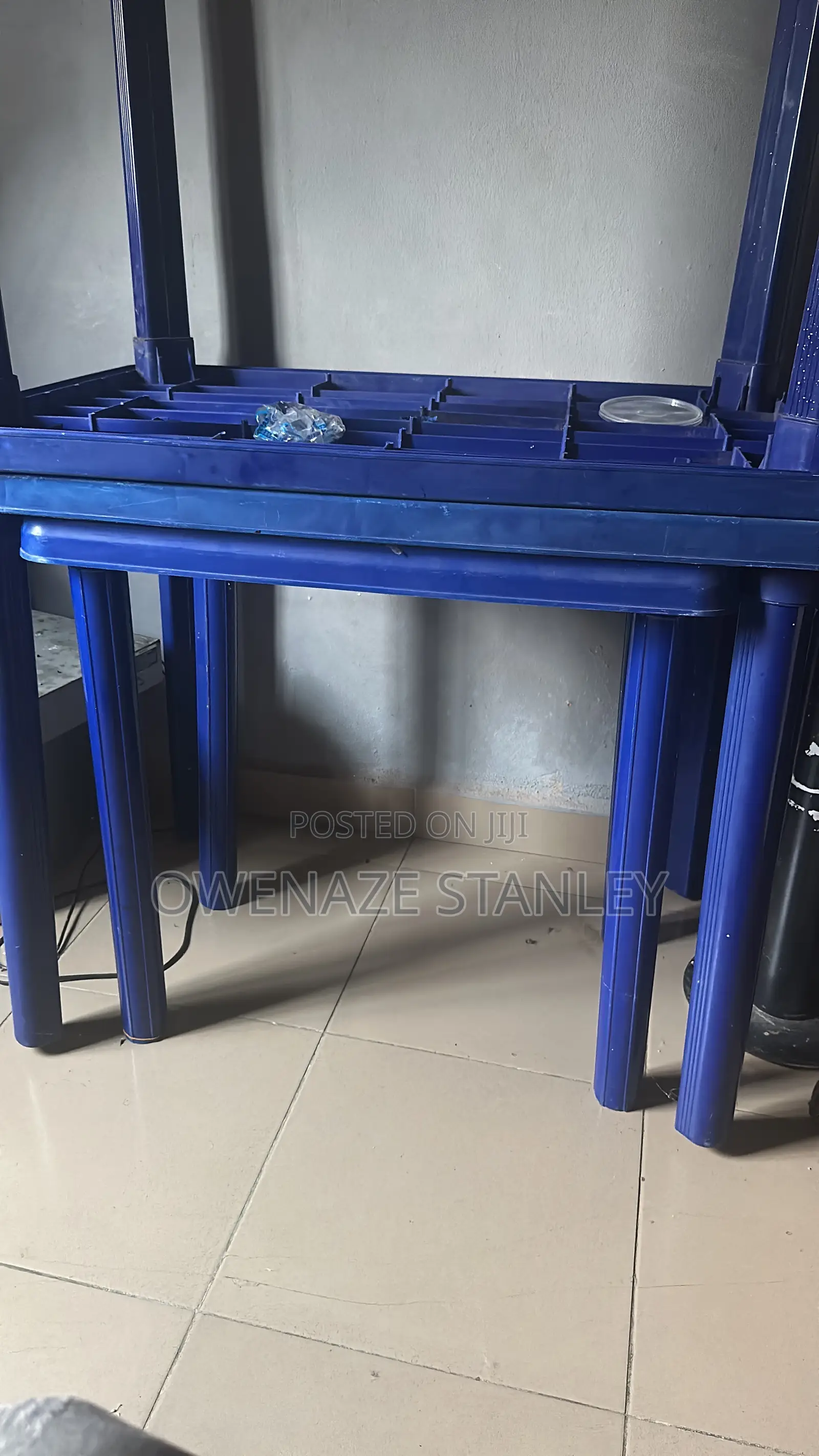 Neatly Used Plastic Tables