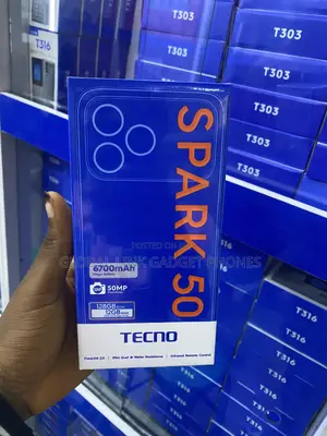 New Tecno Spark 16 GB Black