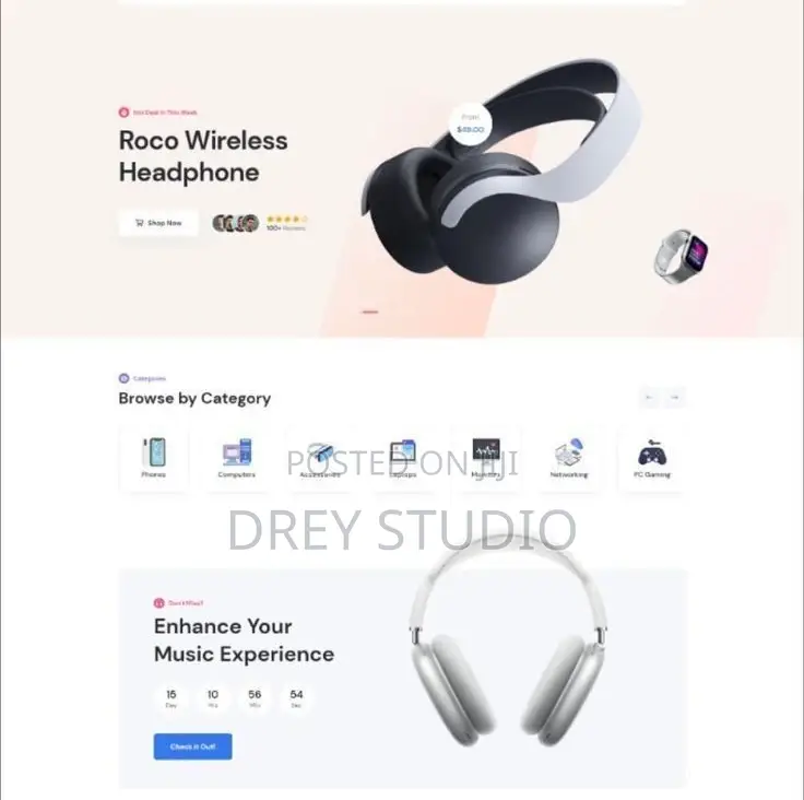 E-Commerce Online Store Website for Businesses