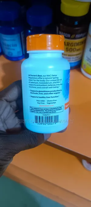 Doctor's Best Nac Detox Regulators X 60