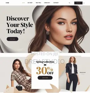 Online Store Website for Female Clothing Brands