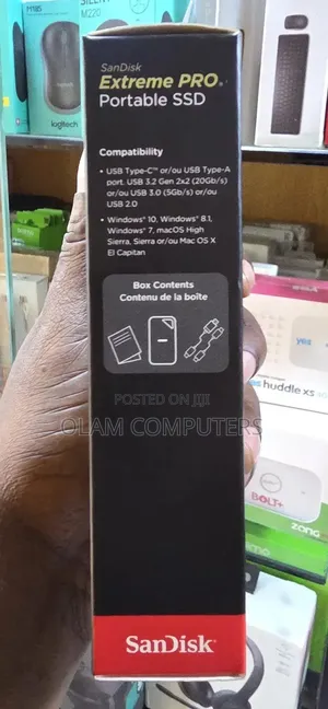 Sandisk 1tb Extreme Pro Portable SSD