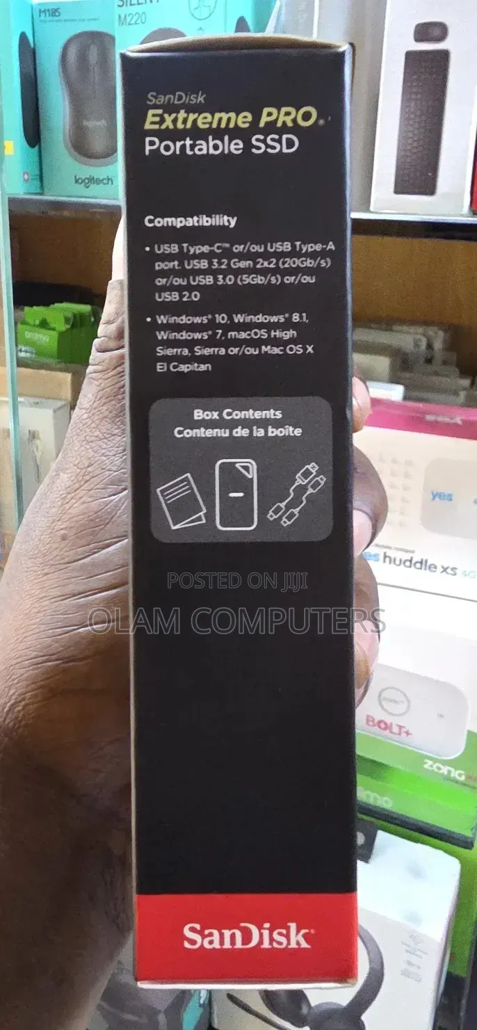 Sandisk 1tb Extreme Pro Portable SSD