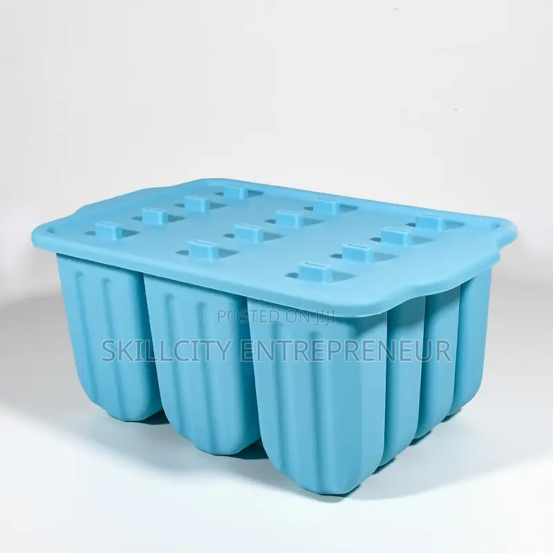 12-Piece Silicone Popsicle Maker Kit