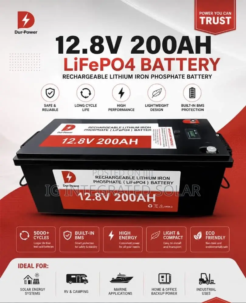 2.5kwh Rechargeable Lithium Iron Phosphate Battery Lifepo4
