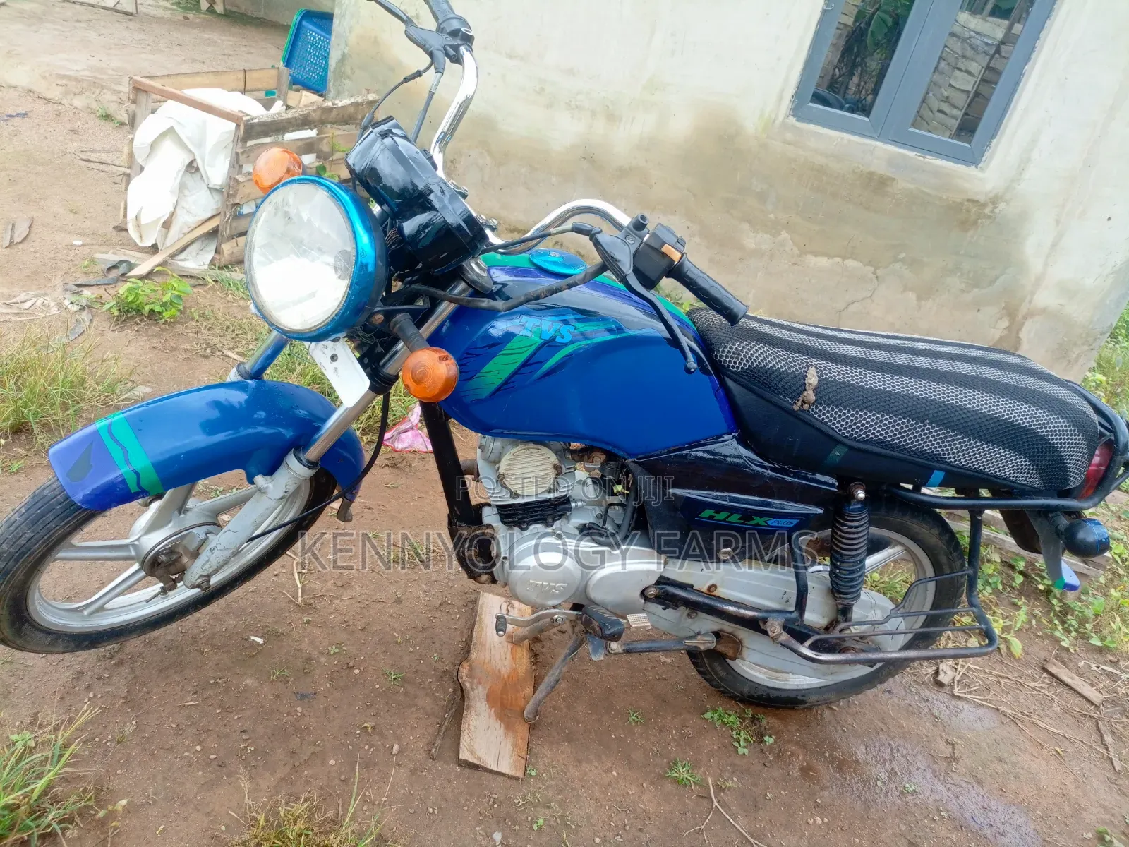 TVS HLX Plus ES 2020 Blue