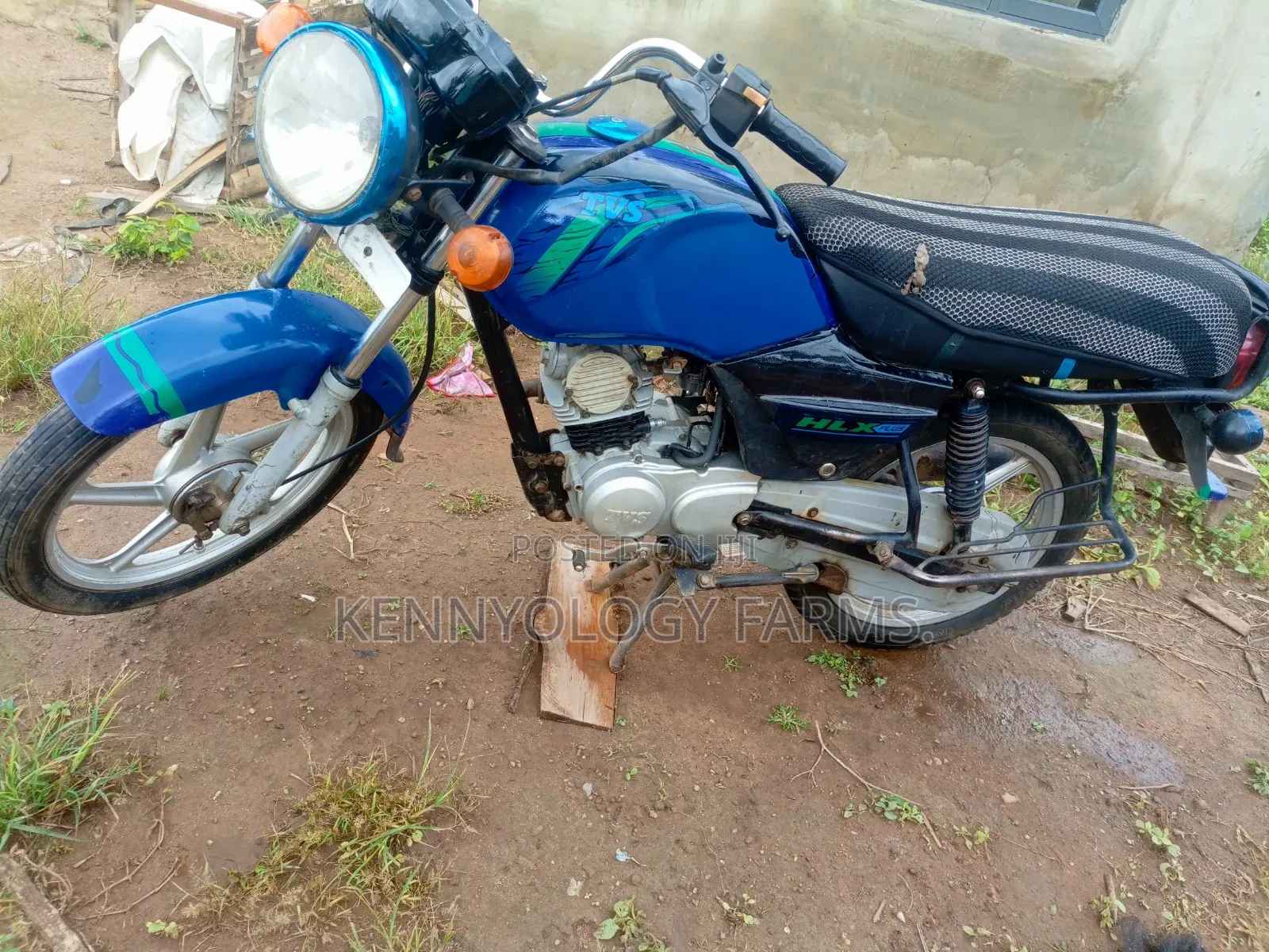 TVS HLX Plus ES 2020 Blue