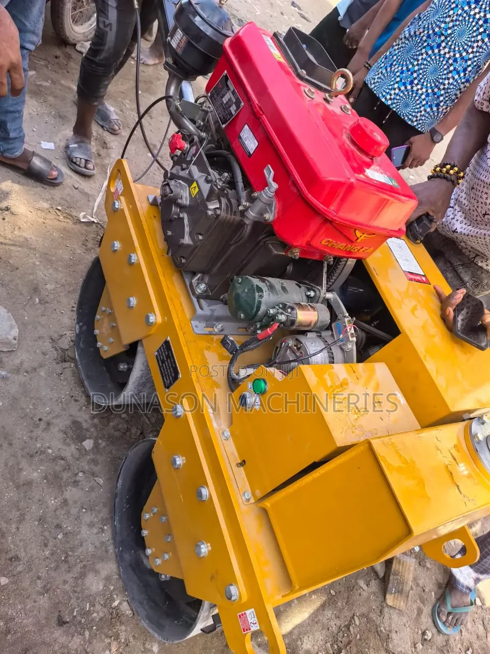 Road Roller Double Drum