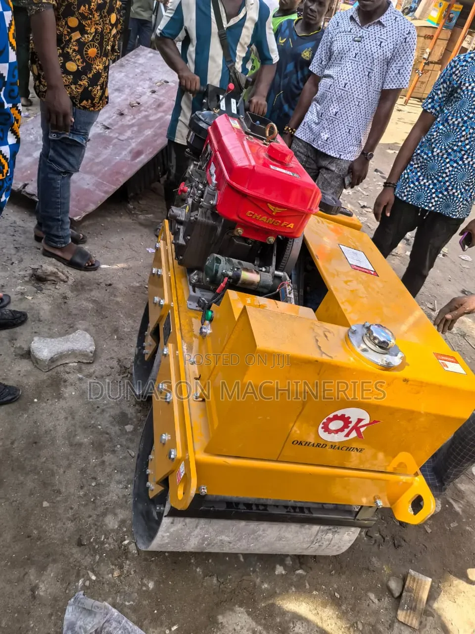 Road Roller Double Drum