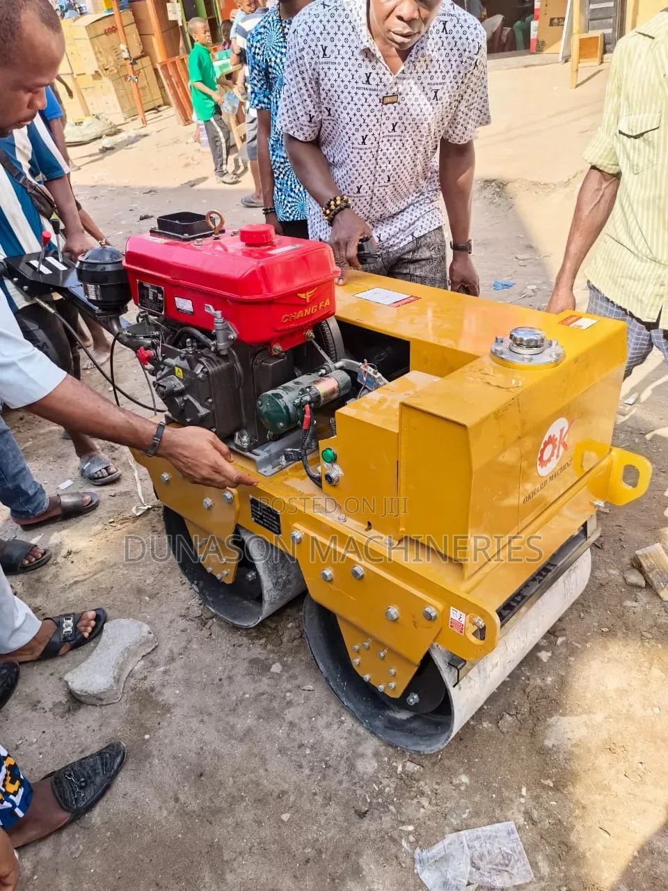 Road Roller Double Drum