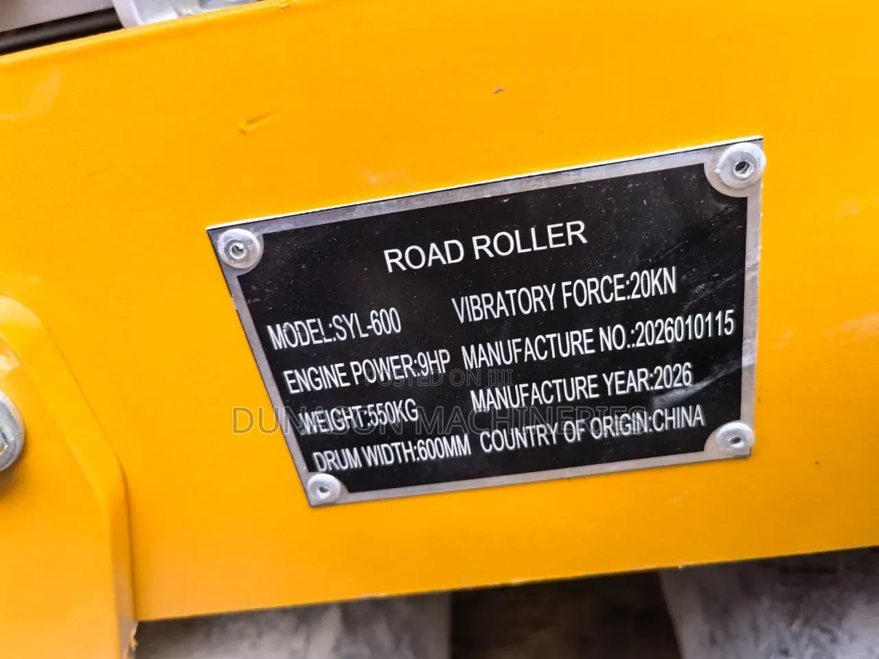 Road Roller Double Drum