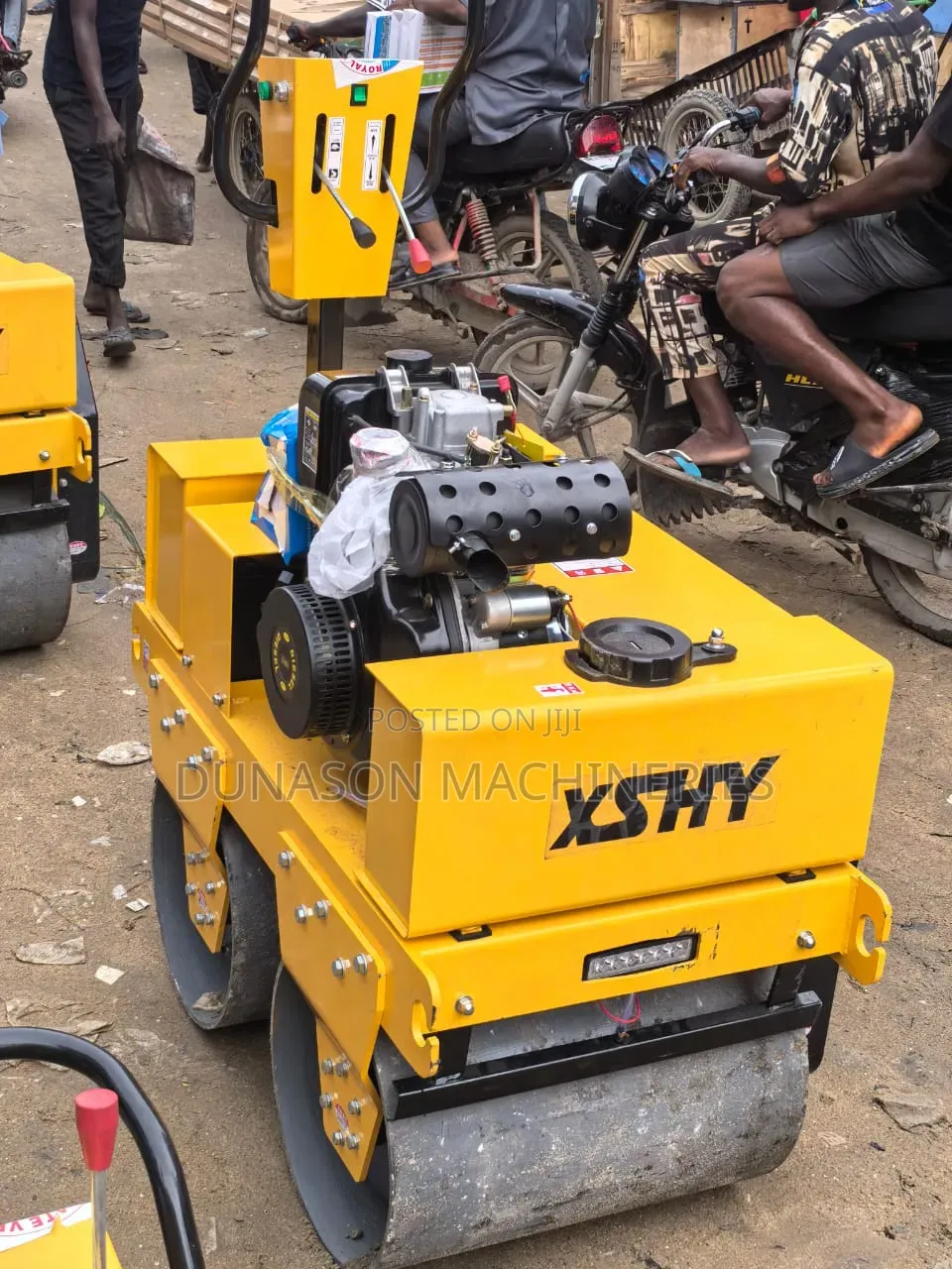 Road Roller Double Drum