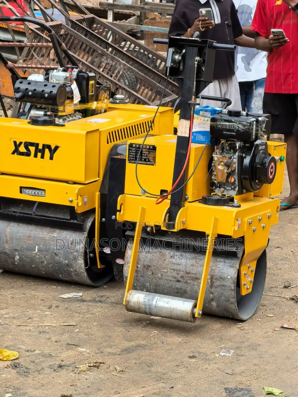 Road Roller Double Drum