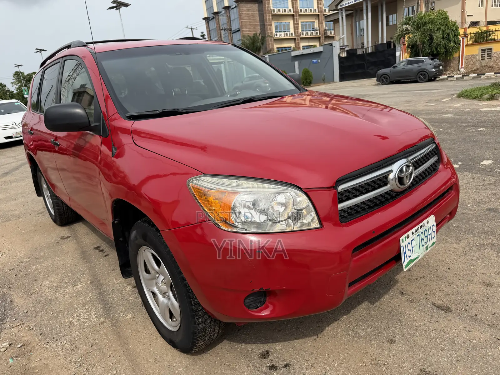 Toyota RAV4 2008 Red