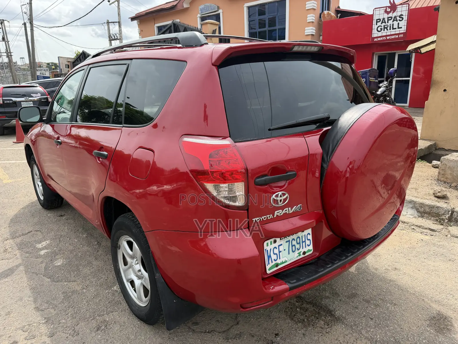 Toyota RAV4 2008 Red