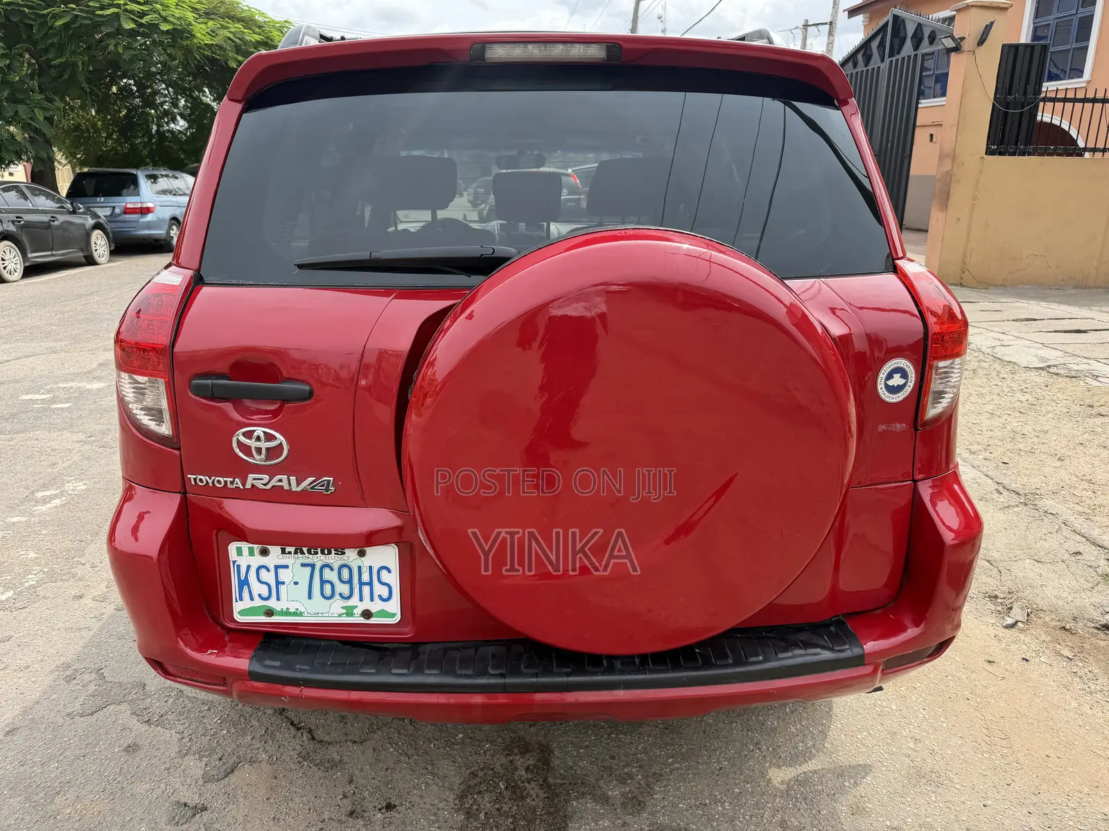 Toyota RAV4 2008 Red