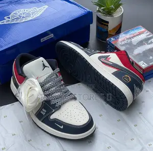 'Nike X Air Jordan 1 Low “Just Do It” Sneakers