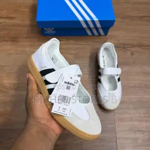 *Adidas Samba Jane “White” Luxury Sneakers *
