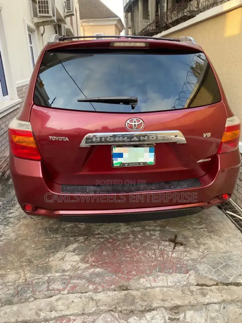Toyota Highlander 2010 Burgundy