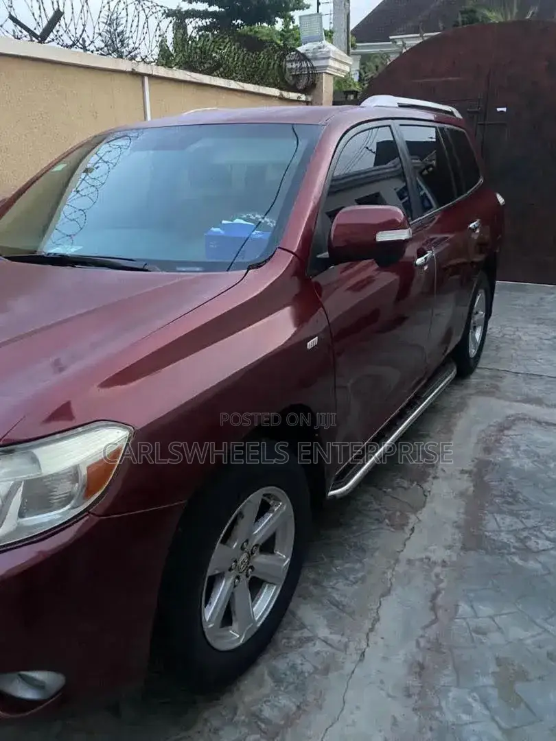 Toyota Highlander 2010 Burgundy