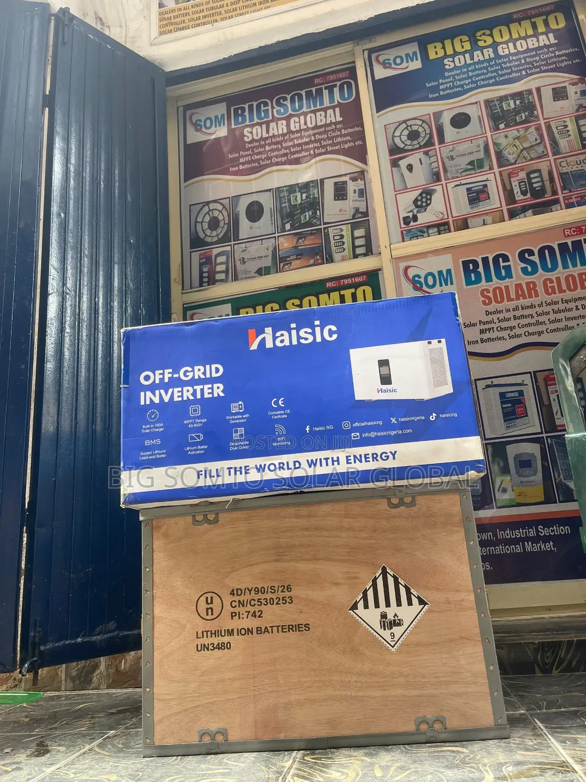 8hwh and 4.2kva Haisic All in One