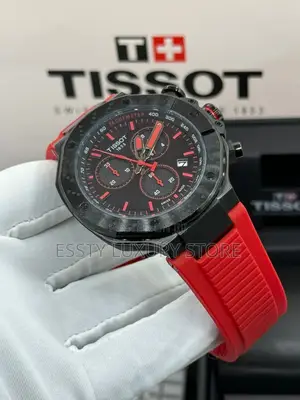 Tissot Quality Luxury Men Rubber Wristwatch