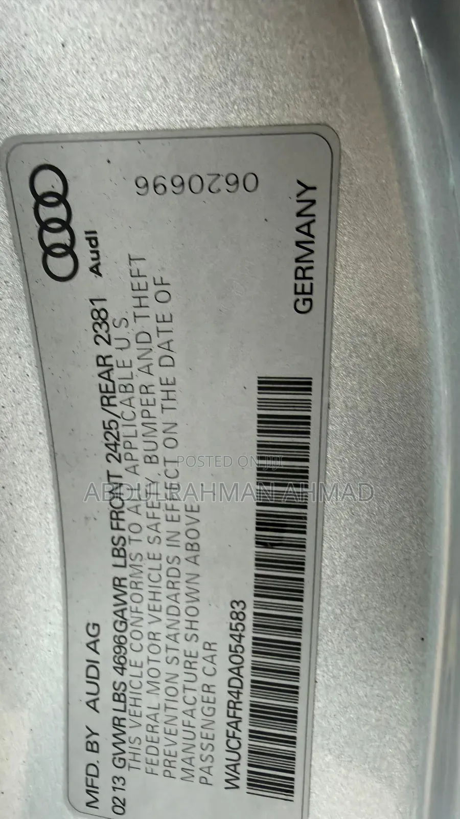 Audi A5 2013 Silver