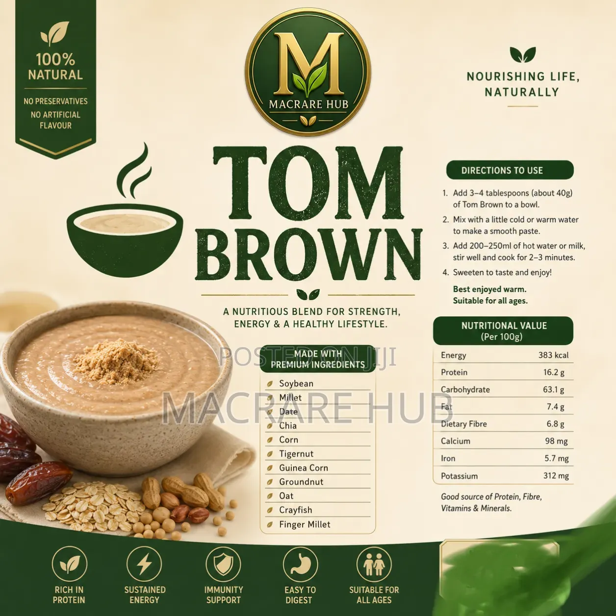 Macrare Tom Brown