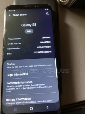 Samsung Galaxy S8 64 GB Black