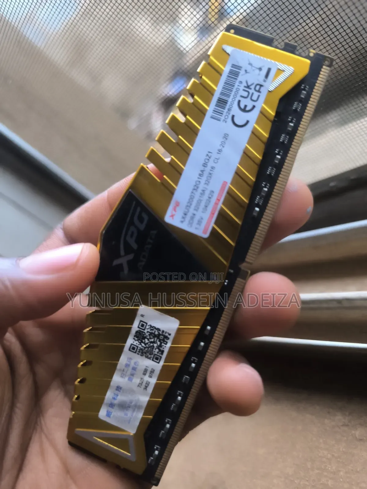 Adata XPG Z1 Gold Edition 32gb Ddr4 3200mhz