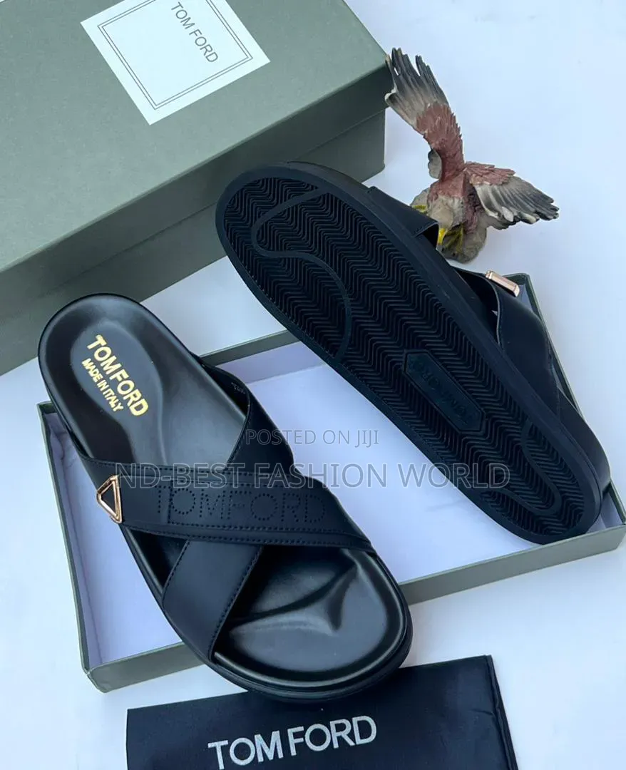 Tom Ford Leather Slippers