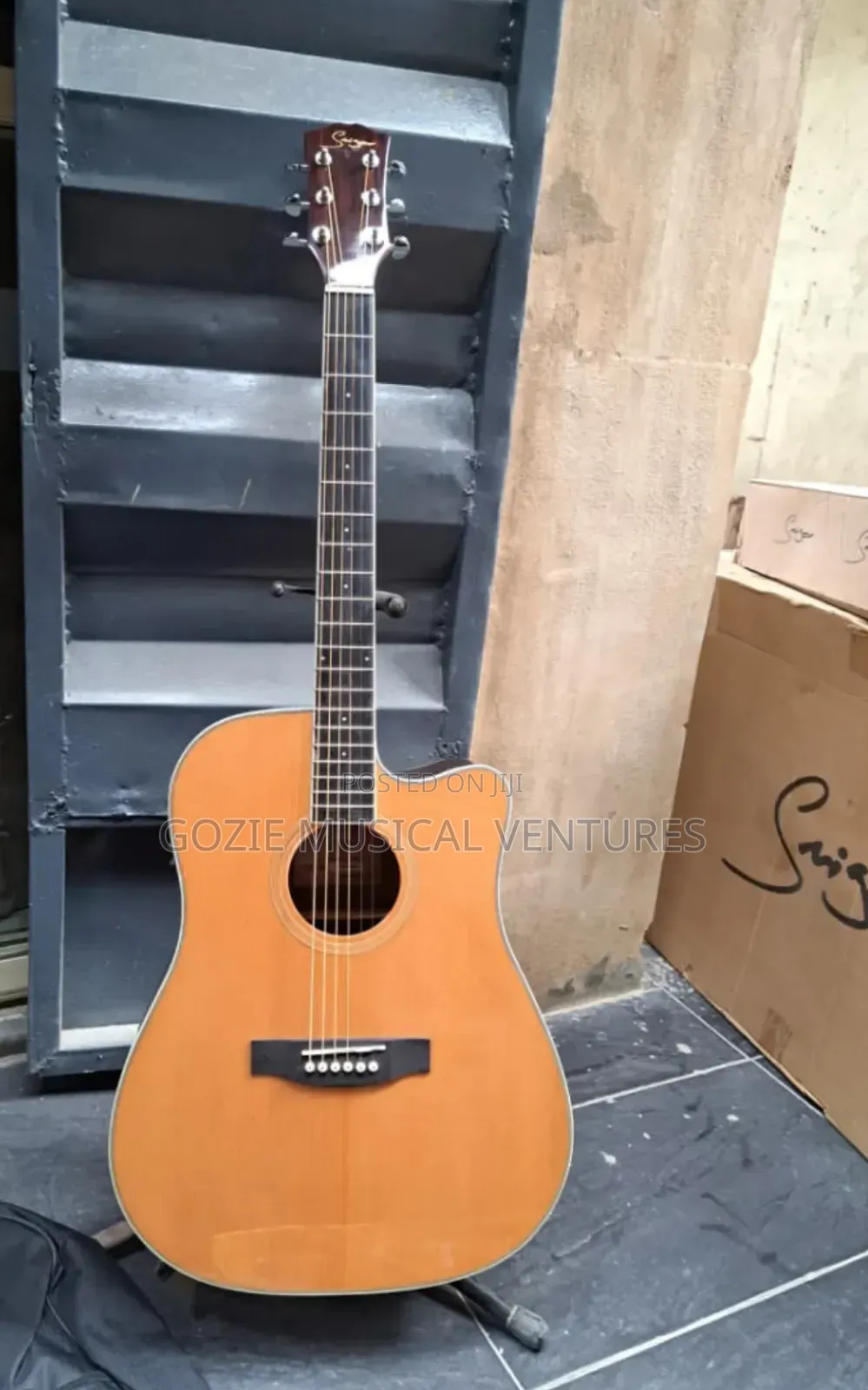 Smiger M-215 40" Electro Acoustic Guitar 6 Strings