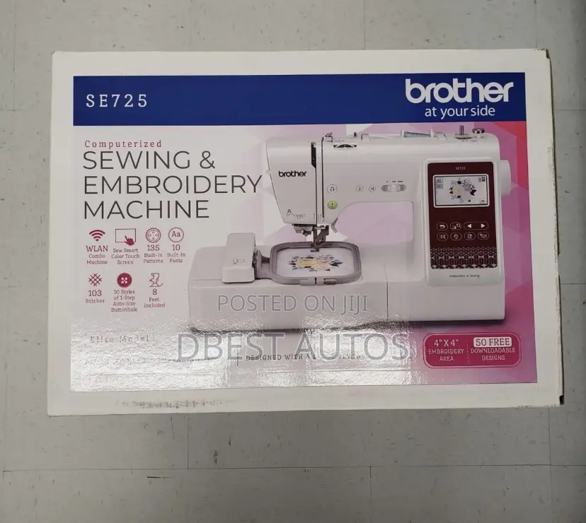 Brother Se725 Sewing and Embroidery Machine