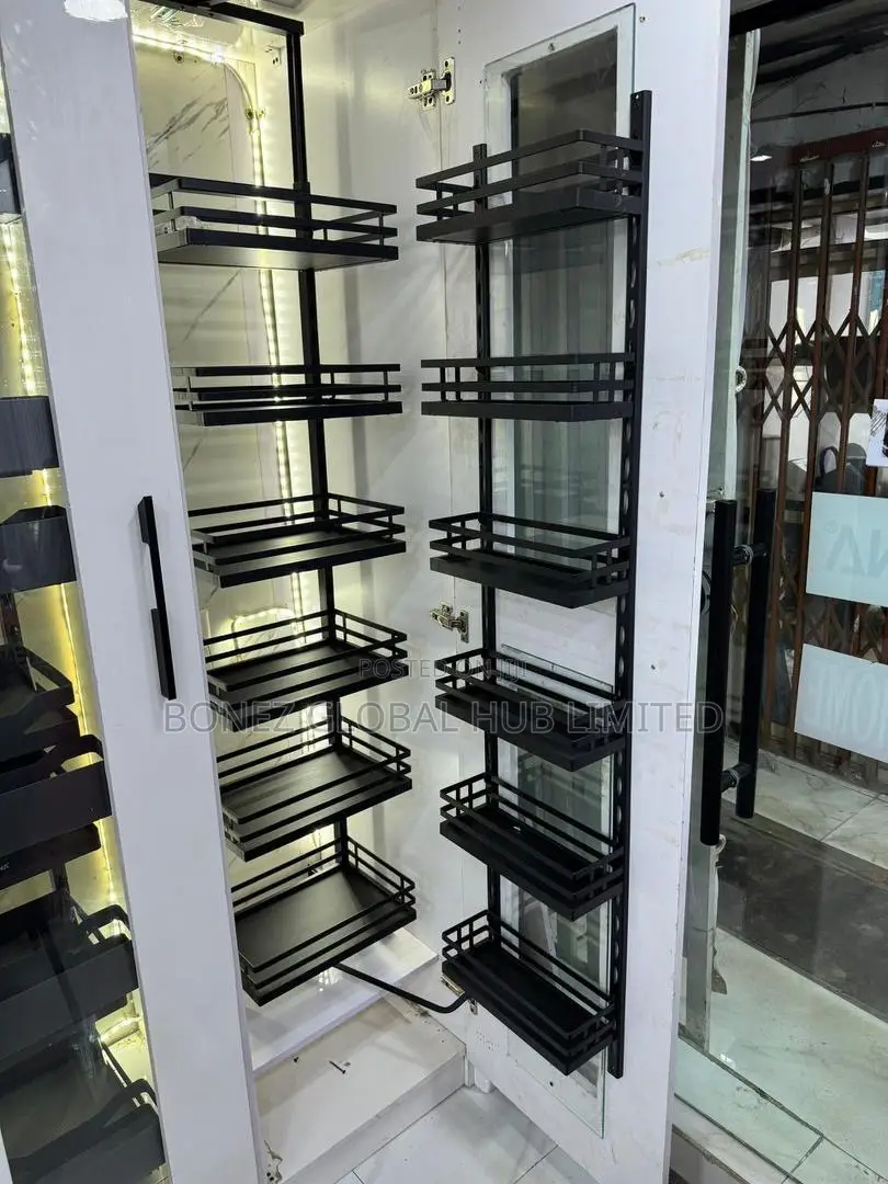 Glass Kitchen Pantry