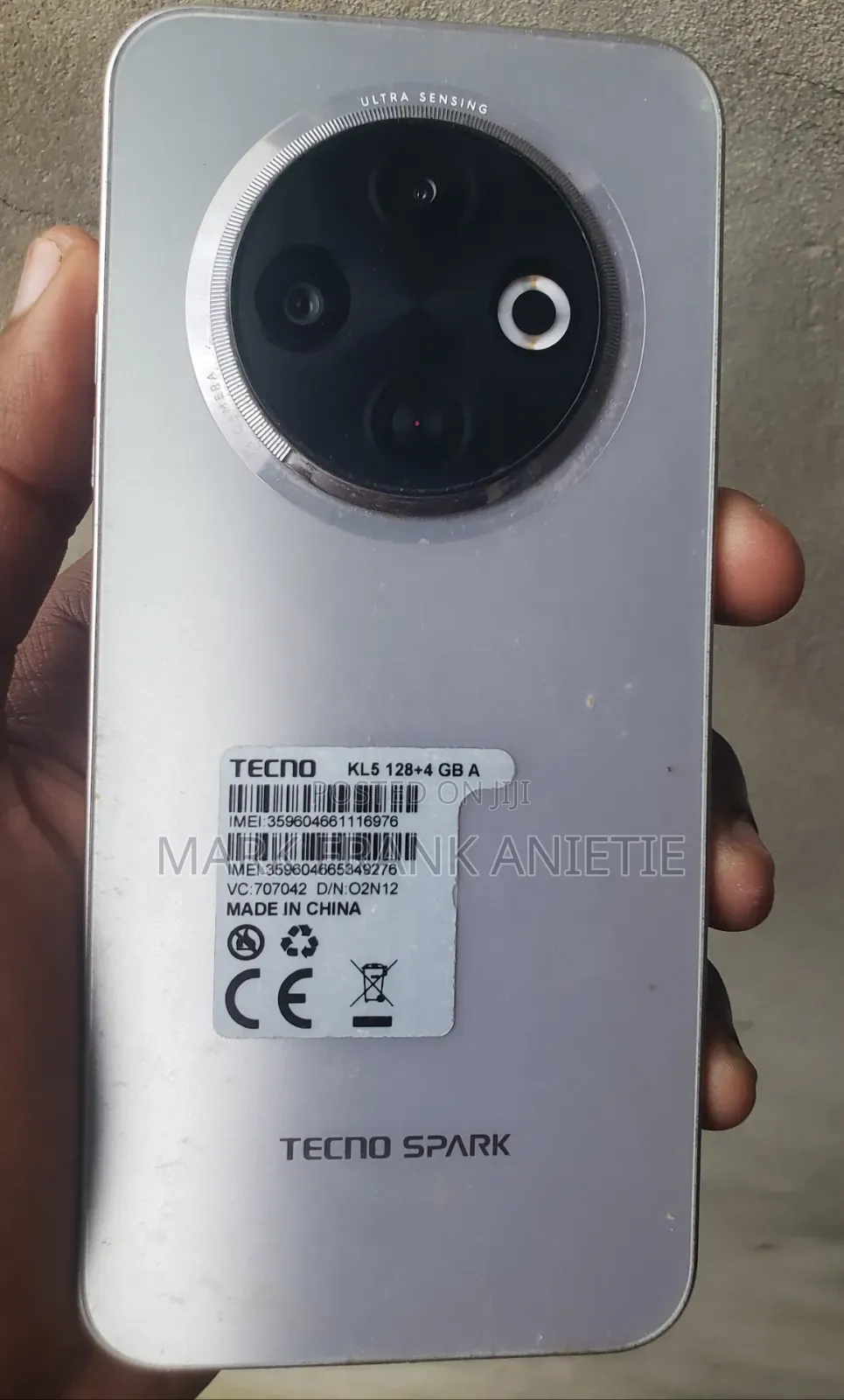 Tecno Spark 30C 128 GB Silver