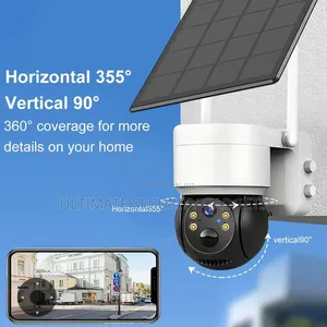 Wifi Tuya Smart Solar Powered Waterproof PTZ Speed Dome Camera