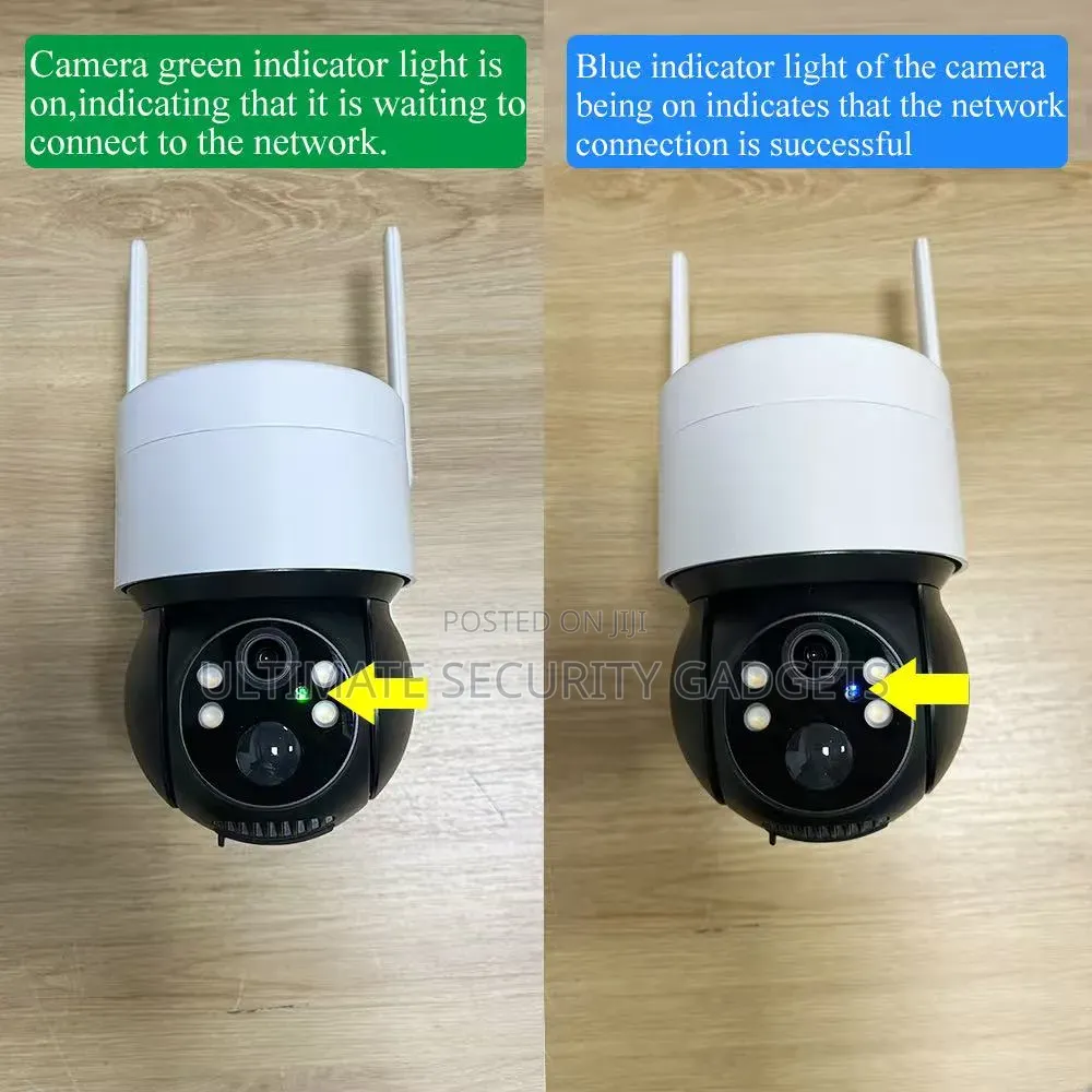 Wifi Tuya Smart Solar Powered Waterproof PTZ Speed Dome Camera
