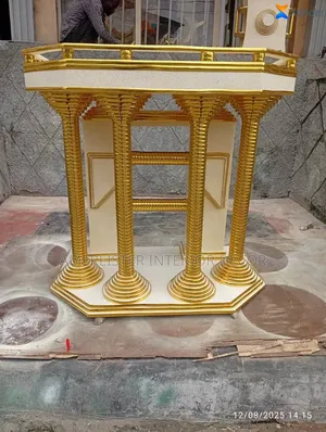 Four Pillar Church Pulpit