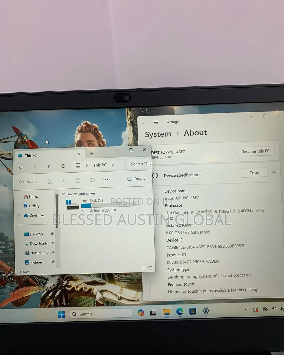 Laptop Lenovo ThinkPad L13 Yoga 8GB Intel Core i5 SSD 256GB