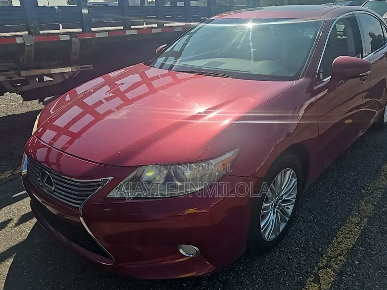 Lexus ES 2014 Red