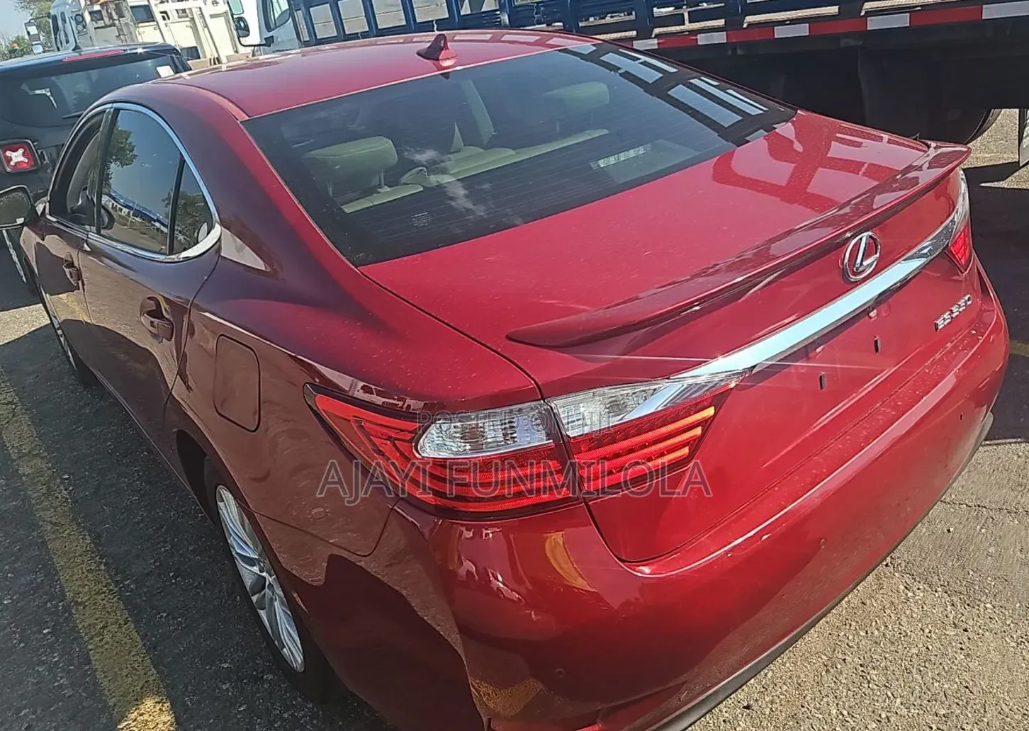 Lexus ES 2014 Red